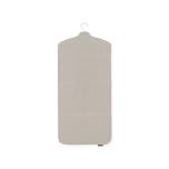 Brabantia - Foldable Steam Board - for High Pressure Clothes Steaming - Solid Heat Resistant Surface - Versatile Hanging Hook - Easier Steaming with Handheld Steamers - 40 x 85 cm - Grey