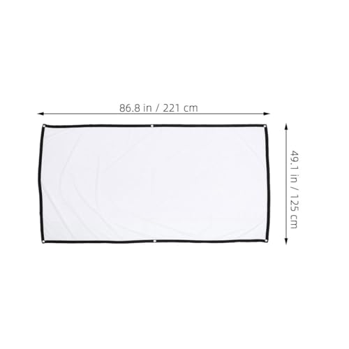 Pantalla portátil plegable de proyección 100 pulgadas miniatura 7