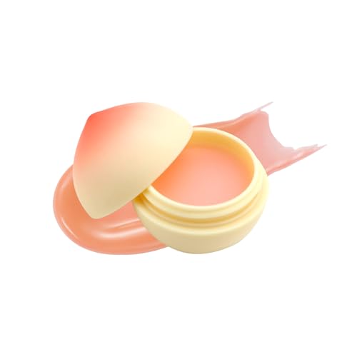 TONYMOLY Mini Peach Lip Balm, Moisturizing & Hydrating Korean Lip Care, Long-Lasting Travel-Friendly...