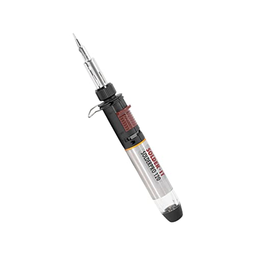 Solder-It Solderpro 120 Butane Soldering Iron Kit 4 Solder Tips And Case (Pro-120K) #TOP1