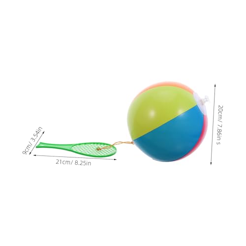 Raquettes gonflables multicolores Gatuida avec balles de paddle