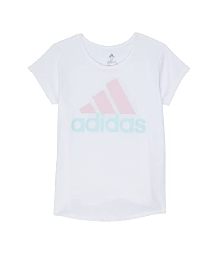 Image of Adidas Girls Short Sleeve Graphic Tee