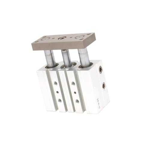 Vérin pneumatique TCM10X10S à trois axes avec plaque de guidage robuste