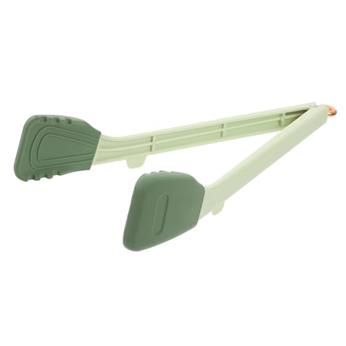 Cabilock Silicone Buffet Tongs Heat Resistant Kitchen Food Serving Tongs for Baking and Desserts Compact Design for for Buffets and Parties