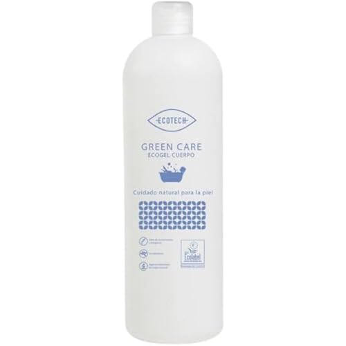 Ecotech Green Care - Gel de Baño y Ducha - Producto Natural - Ayuda a Proteger y Cuidar la Piel - Gran Sensación de Suavidad e Hidratación - Ideal para las Pieles Sensibles - Apto para Veganos - 1L
