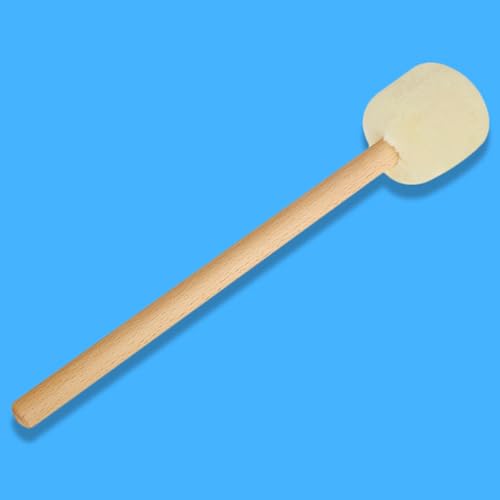 Baquetas de felpa para batería con mango de madera de haya, 2 piezas, ideales para principiantes, niños y actuaciones en escenario miniatura 5