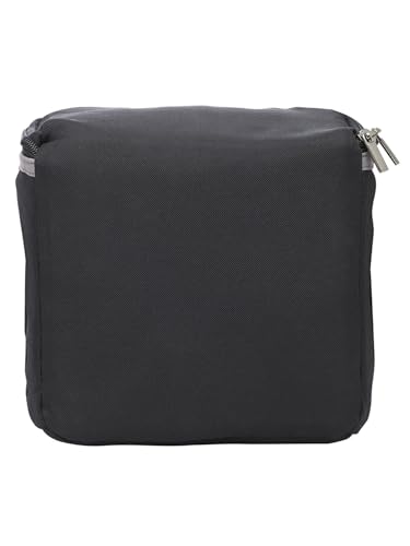 Image of BagsRUs Black Polyester 6 Liter 6 Cans Portable Travel Chiller Cooler Bag with Free ice Pack (CH102FBL)