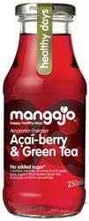 Acai Berry & Green Tea 250ml by Mangajo. Price is for a Pack of 6