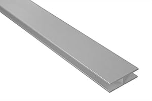 Effector 43140 Alu H-Profil Bodenleiste 2m