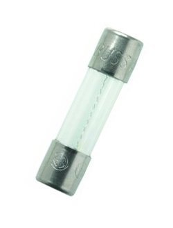 Bussmann AGX-3/16 AGX Series Fuse, Fast Acting, 3/16 Amp, 250V, Glass Tube, 1/4" x 1" (Pack of 5)