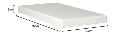 Image of Zinus 6 Inch Ultima Memory Foam Mattress, Twin, Fiberglass Free, Pressure Relieving, CertiPUR-US Certified, Mattress in A Box, White