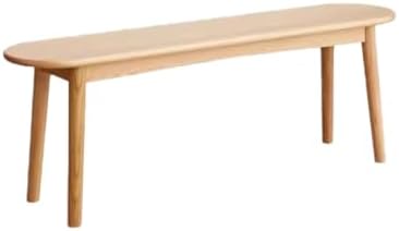 ULTRAWAVE Bedroom Bench Solid Wood Bench Modern Simple Dining Tab...