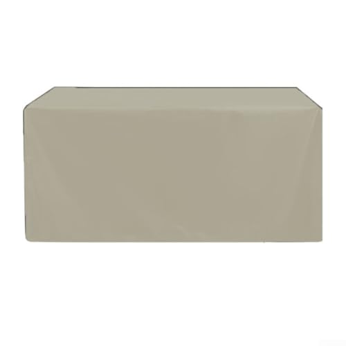 Pumixiy Sonnenfeste Mähroboter-Abdeckung, 420D Oxford-Tuch, wasserdicht und staubdicht, Outdoor-Rasenmäher-Schutzhülle, wetterbeständige Gartengeräte (beige, 94 x 63,5 x 46 cm)