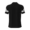 GEPANY Men's Bruce Singer Shirt Polo Sleeve Casual Short-Sleeve T-Shirt Black 4XL #2