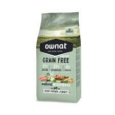 Ownat - Crocchette Prime senza cereali per adulti, colore: Chicken/Turkey