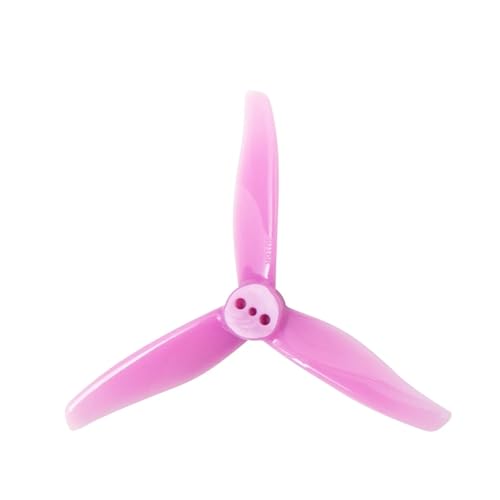 2 Pairs/4 Pieces For 3016 Propellers 1.5m 2mm Hole 3 Inch 3 Impeller CW CCW FPV Propeller Props 3 Inch FPV Racing Drone(2mm Purple)