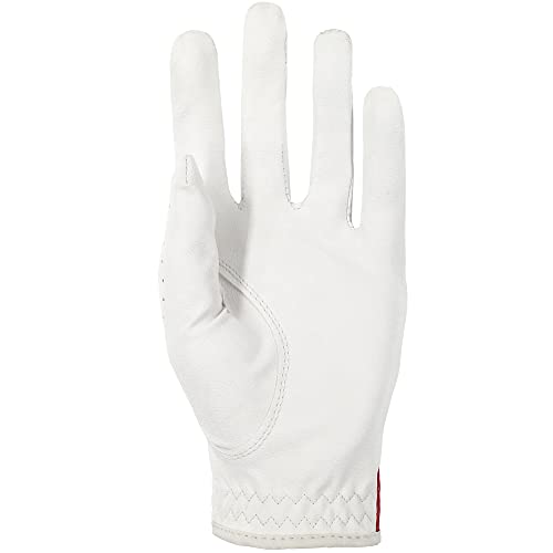 Golters Golf Gloves For Men And Women Left Hand For Right Handed Golfer The American Flag Pattern Synthetic Leather Lycra Fiber Adjustable Closure (Lady Golf Gloves, Medium) #TOP5