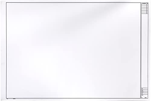 Clearprint Vellum Sheets With Architect Title Block, 24X36 Inches, 16 Lb., 60 Gsm, 1000H 100% Cotton, 10 Sheets/Pack, Translucent White (10211228) #TOP8