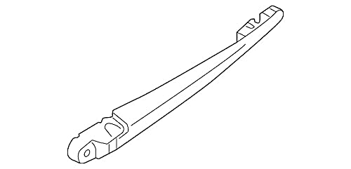 Subaru 86532 SC180 brazo del limpiaparabrisas metálico negro para el parabrisas
