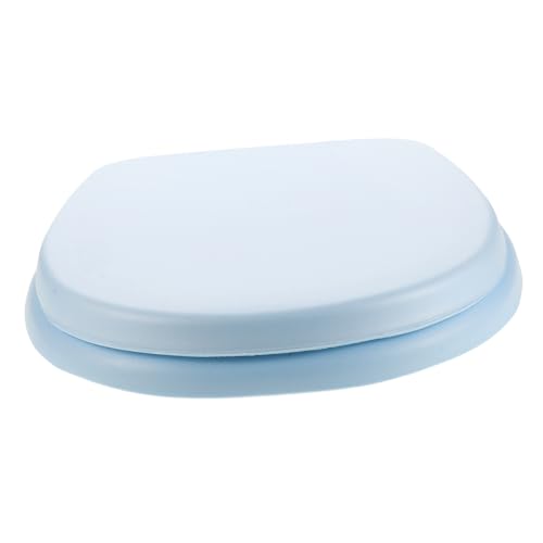 BAZEITFLOW Copriwater in Schiuma Imbottito Resistente Per Sedile Wc Standard, Coperchio Per Wc Domestico e Da Viaggio, Facile Da Montare e Lavare