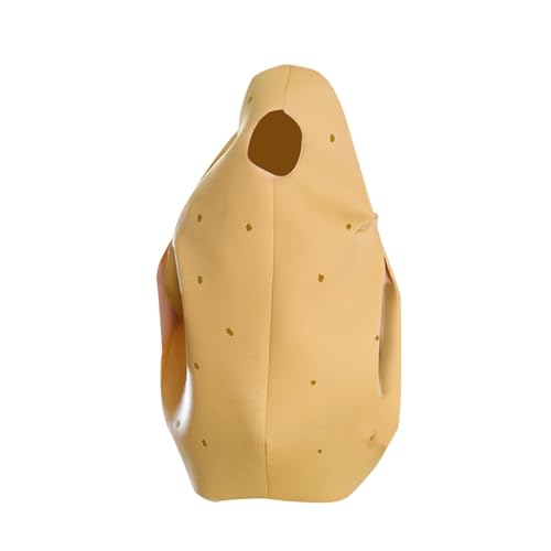 FerneeButy Déguisement Pomme de Terre Adulte - Costume Complet en Éponge Composite (120x86 cm)