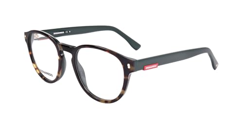 Lunettes de Vue Dsquared2 D2 0049 PHW HAVANA GREEN 51/21/145 Homme