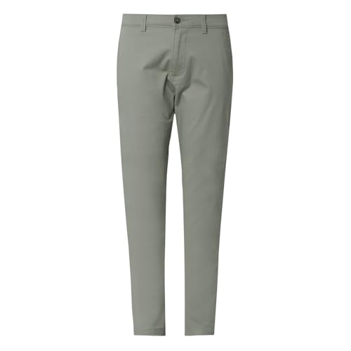 Image of BASICS Premium Cotton Stretch Formal Trousers for Men | Office Pants