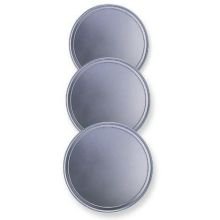 American Metalcraft HATP8 Wide Rim Pan, Heavy Weight, 14 Gauge Thickness, Aluminum, 8" Dia.