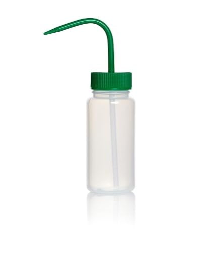 RS PRO Polyethylen Laborflasche 250ml Spritzflasche Weithalsig, Packung a 5 Stück
