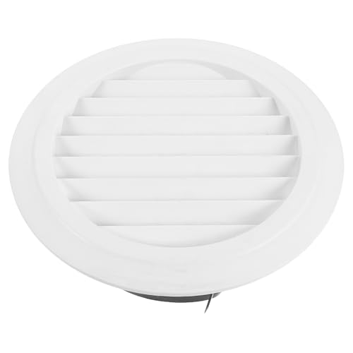 Rejilla de ventilación redonda de ABS 184 mm con malla integrada 2
