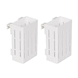 omiinitio 2pcs Aquarien Pflanzentöpfe Hydroponikkorb Für 10/15/20 Mm Dicke Fischtanks Hängen...