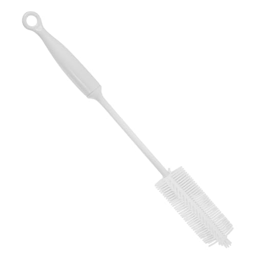 KOMBIUDA Cup Brush Pipe Cleaning Scrub Brush Water Bottle Cleaner Straw Supply Household Tube Portable Tube Household Straw Long Tube Drinking Straw Brush Long Straw Brush White