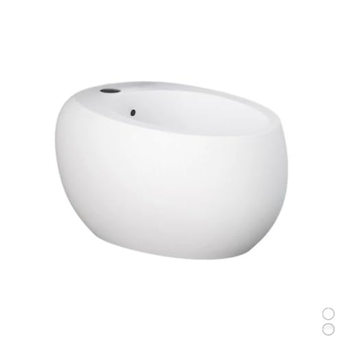 Bidé suspendido cloud fijación oculta Er. Grifo blanco mate mate mate