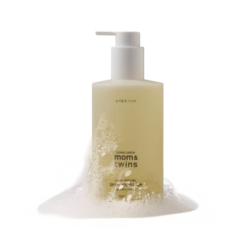 Lyanature SHAMPOO & BATH – Organic Korean Baby Shampoo & Body Wash, Vegan 2-in-1 Cleanser for Hair, Face & Body, Gentle for Newborns, EWG Verified & Non-Toxic, korean hair care (11.29 fl oz / 320g)