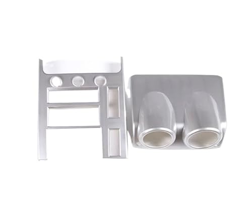 Cadre climatisation Hummer H2 argent pour grille aération latérale 2003-2007