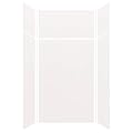 Transolid EWKX483696-31 Expressions 6-Panel Shower Wall Kit with Extension, 36-in L x 48-in W x 96-in H, White