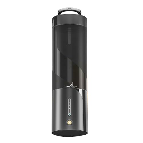 Agwuoetr Batidora PortáTil, Licuadora de TamañO Personal para Batidos y Batidos con 6 Cuchillas Ultra Afiladas, 16 Oz USB Recargable Negra