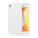 iPhone 7 White Case/iPhone 8 White Case, technext020 Shockproof Ultra Slim Fit Silicone TPU Soft Gel Rubber Cover Shock Resistance Protective Back Bumper for iPhone 7 / iPhone 8 White