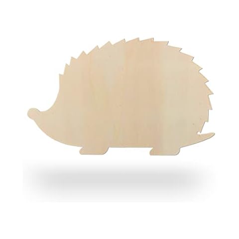 Wooden Door Decoration Animals as Door Decoration Ideal for Children's Room Door Sign Wall Decoration (Hedgehog, Width Cover