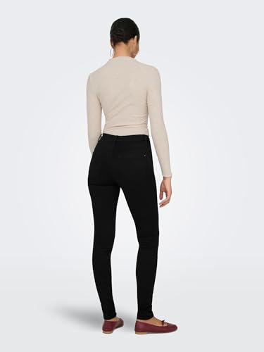 ONLY Damen Onlroyal High Sk Pim600 Noos 15093134 Jeans, Schwarz, EU XL/34
