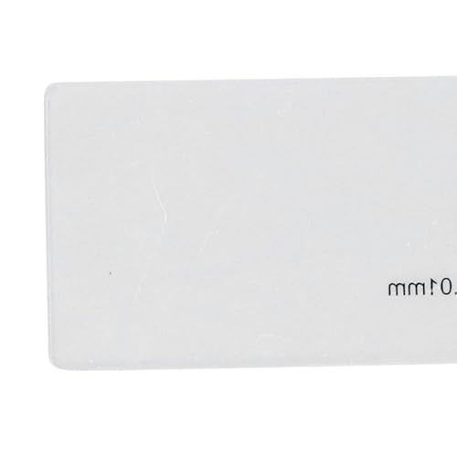 0,01 Mm Tischmikrometer-Mikroskop-Kamera-Kalibrierungsschieber für Alle Abteilungen, die mit Mikroskopen Arbeiten, Ideal Zum Messen Mikroskopischer Objekte mit Elektronischen