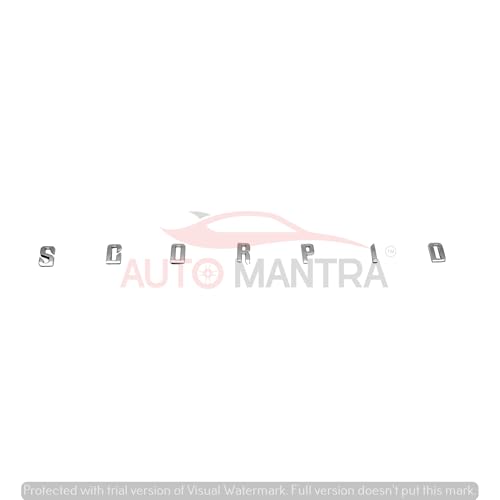 Image of Scorpio Self Adhesive | Metal Sticker Logo Badge 3D Emblem Car Sticker