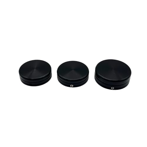 Caches de fourche moto CNC haut de gamme en alu noir pour Harley Dyna 06-17