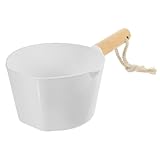 Conception compacte : sa forme empilable permet un rangement pratique et facilite l’organisation. idéal pour le bain ou la cuisine, il évite l’encombrement. louche à eau à long manche, cuillère à eau pour le bain