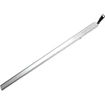 Faithfull Aluminium Track Circular Saw Guide Rail Clamp 1250mm (50in), Silver