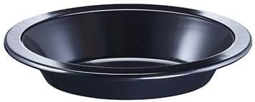 4 Diamond Blue Non-Stick Oval Pie Dishes – Wide Rims for Crust Edges Dishwasher Safe