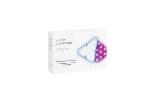 Lustre ClearSkin 3XPRESS Beauty Patches Triangle Shape - Targeted Red & Blue LED Light Therapy Patches for Face & Body - Image 3