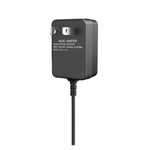 Adaptateur secteur 12V1A 5.5x2.5 chargeur mural US pour caméra et routeur