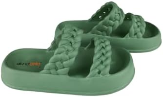 Resim HAFİF RAHAT SAGLAM POLIPROPİLEN YUMUŞAK ESNEK SEPET ÖRGÜ KEMERLİ SANDALET TERLİK 