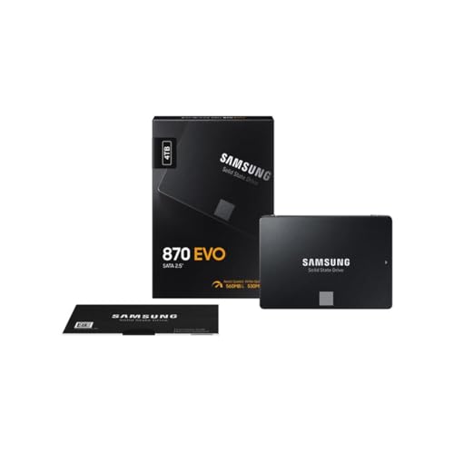Image of Samsung 870 EVO 4TB SATA 2.5 inch Internal Solid State Drive (SSD) (MZ-77E4T0)